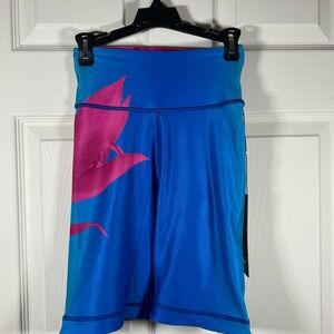 Blue and Pink Women's Shorts